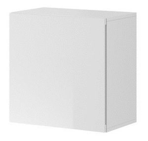 Zidni ormarić Viktor 05 (bijela + bijeli sjaj)