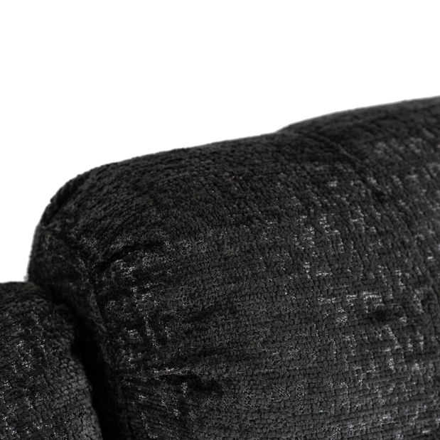 Polohovacie kreslo Apoya (čierna) 