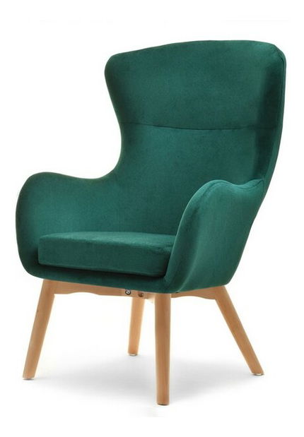 Fotoliu Leto (verde + negru)