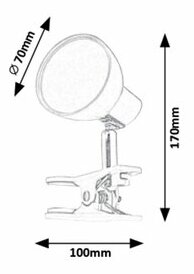 Spot LED Noah 1481 (verde)