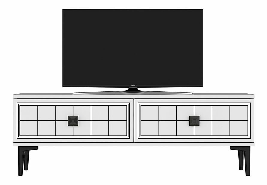 TV stolík/skrinka Yutta (biela)