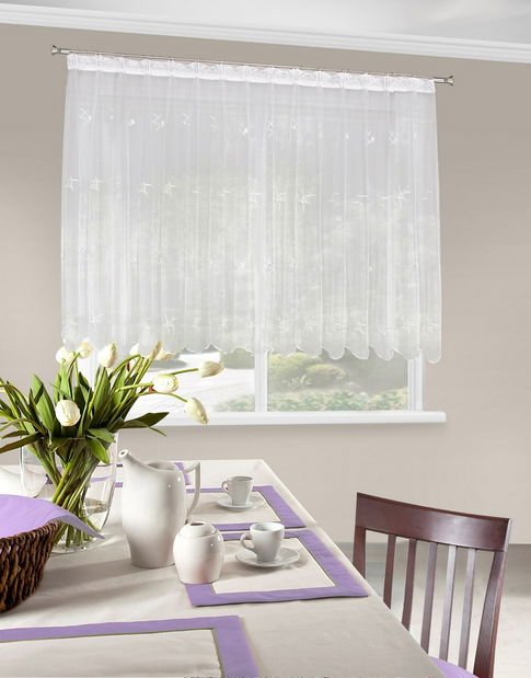 Záclona 400x145 cm Estera (biela)