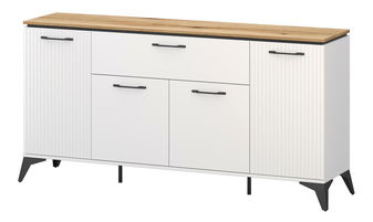 Komoda Vejares 2 (bijela + hrast evoke) 