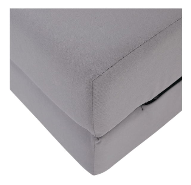 Fotoliu extensibil Viajado (gri deschis) 