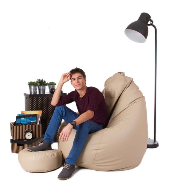 Sedací vak Kizzy XXXL (podnožka ZADARMO) (ES 04)