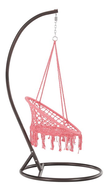 Felakasztható hintafotel Amari (rózsaszín)