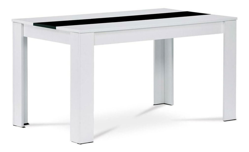 Masă sufragerie Adyacentes (alb) (pentru 4 persoane)