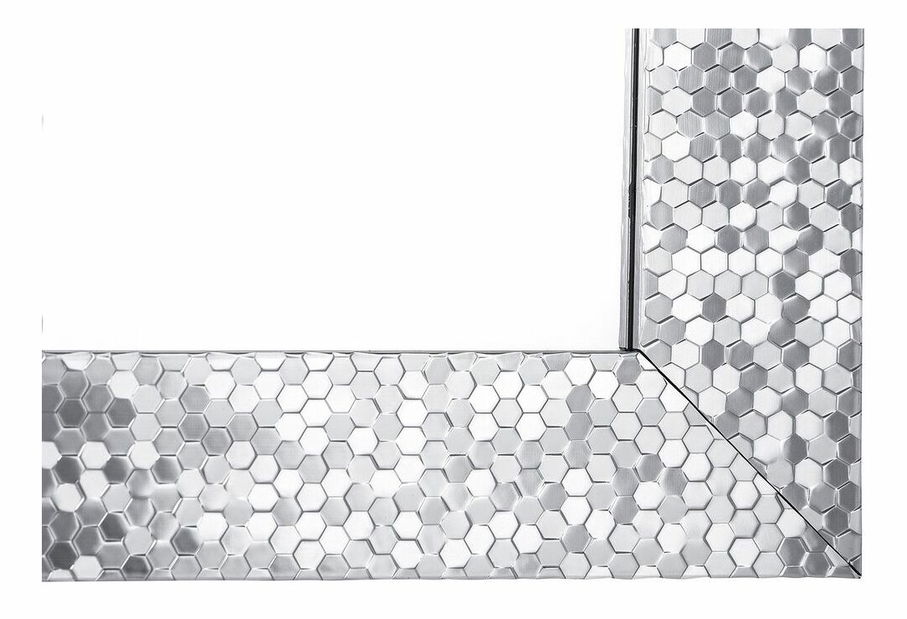 Zidno ogledalo Martens (srebrna)