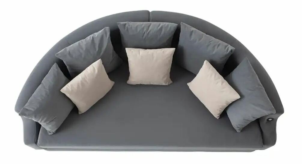 Rozkladacia pohovka Lettio (antracit)