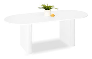 Masă sufragerie Anclajes (alb)