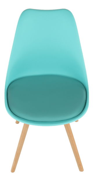 Blagovaonska stolica Samim (boja mentola + bukva) 
