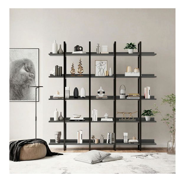 Regál Saduno 2 (čierna) 