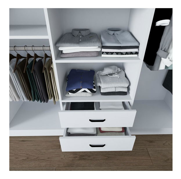 Ruhásszekrény Yamaha 63 (matt fehér)