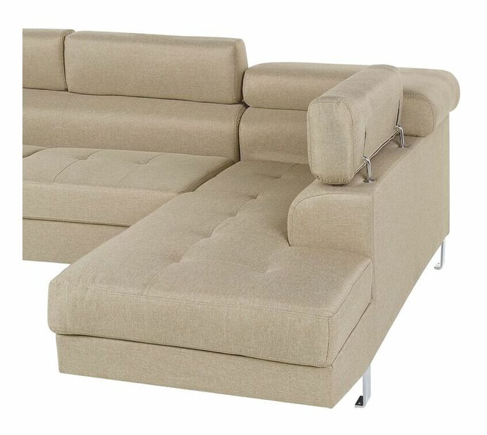 Rohová sedačka Notrale (béžová) (P)