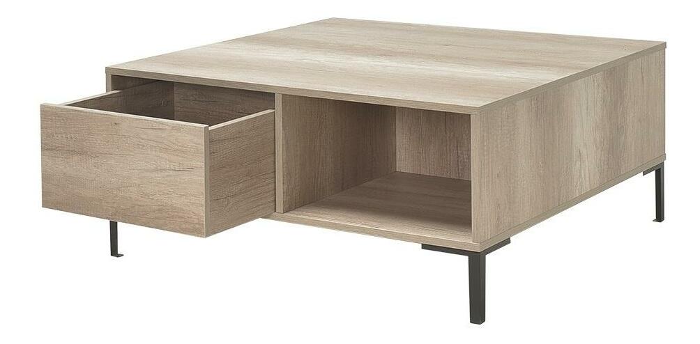 Dohányzóasztal Salome 6 (világos fa)