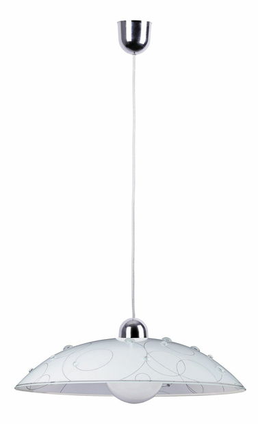 Aplică de perete Jolly 1864 (motiv alb+ mânere crom)