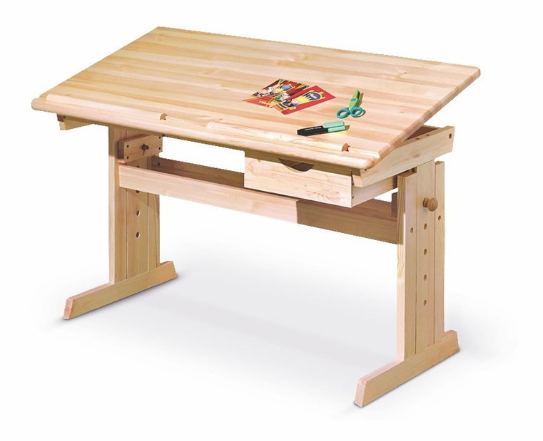 Gyerek íróasztal Melk (fenyő)