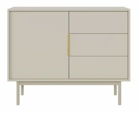Komoda Vintana 1D3S (kašmír + zlatá)