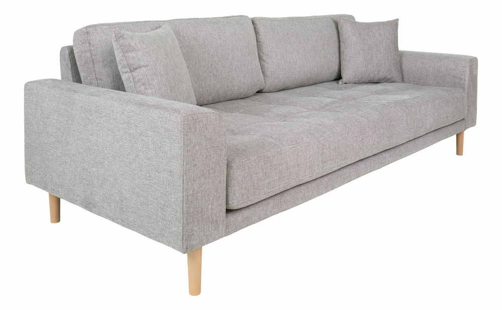 Pohovka trojsedačka Lvaveriaora 3 (svetlosivá)