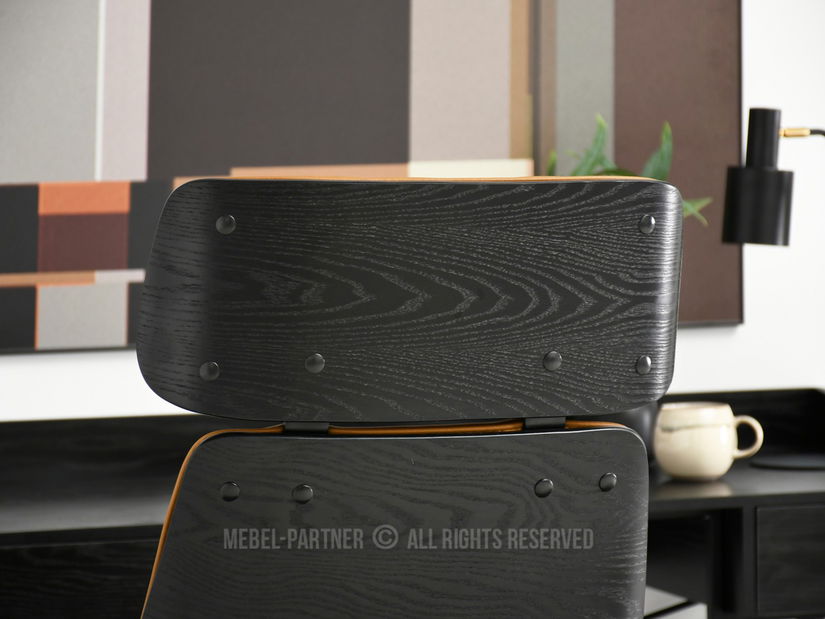 Kreslo Lionel (karamelová + chrómová)