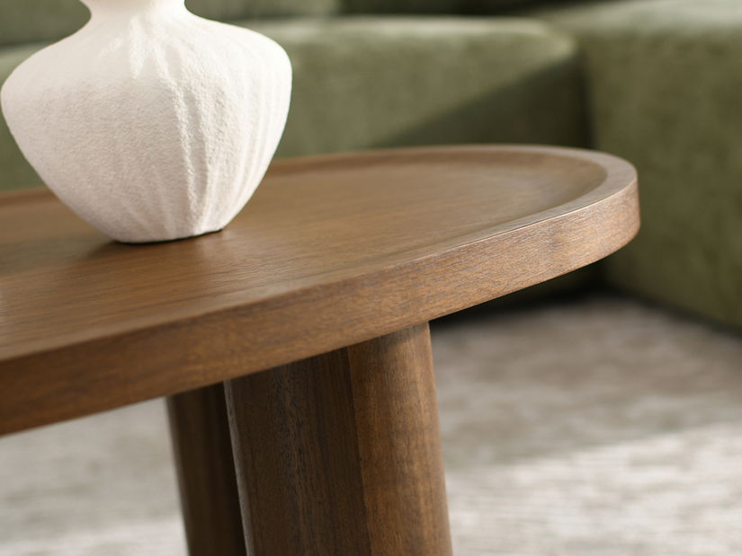 Konferenčný stolík Agujeros (orech)