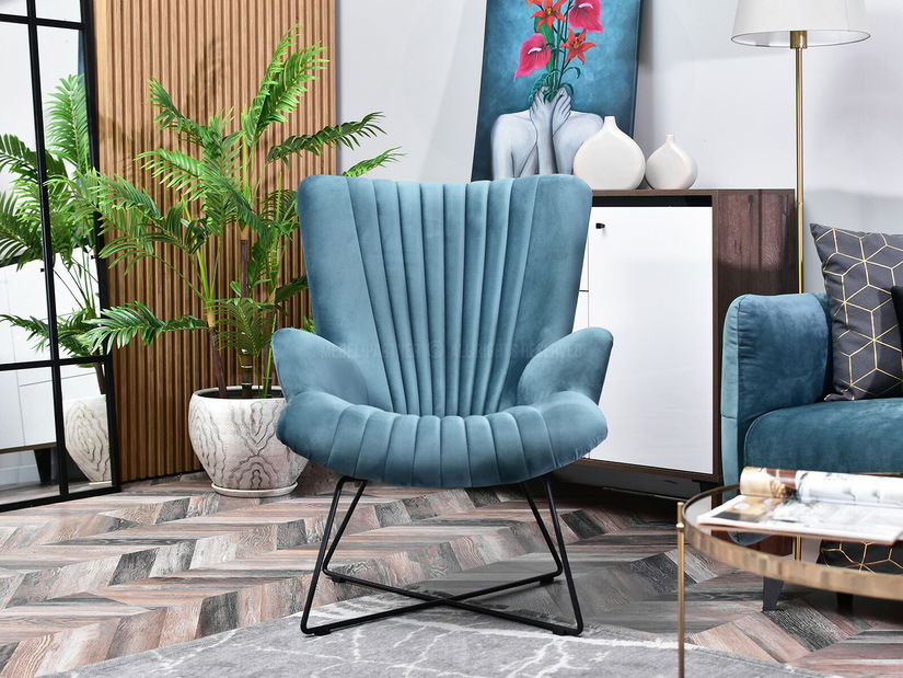 Fotoliu relax Nuttshell (negru)