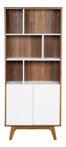 Regál Colombo (tmavé drevo)