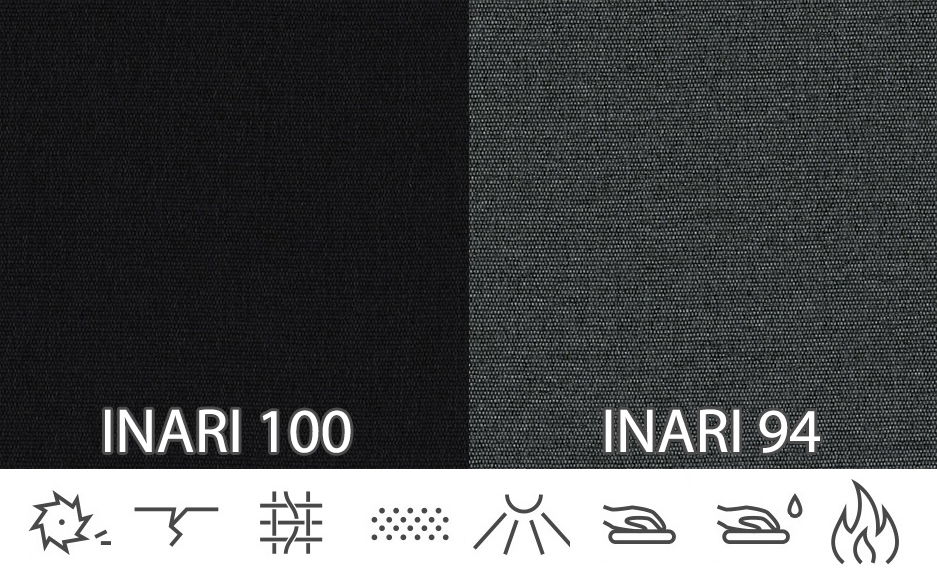 Canapea 3 locuri Amete (Negru + Gri)