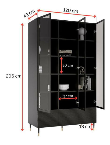 Vitrina Imperotta I09 (zelena)