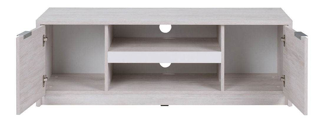 TV asztal Desayuno RTV2D (fehér tölgy + matt fehér)