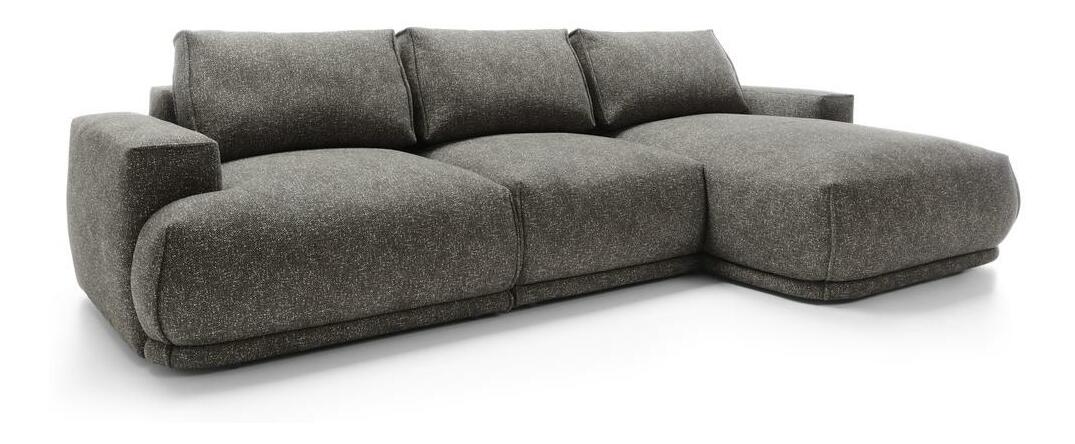 Kutna garnitura Dita (D) (siva + crna)