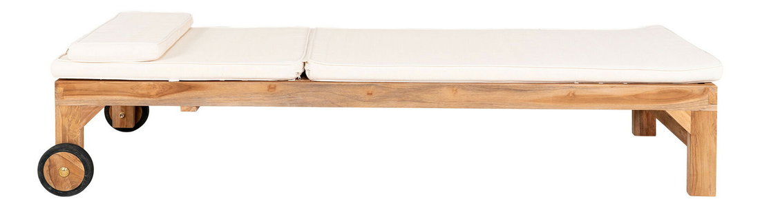 Șezlong Adolina 2 (natural + alb)