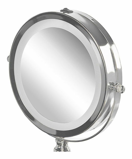 Makeup ogledalo ø 18 cm Baix (srebrna)