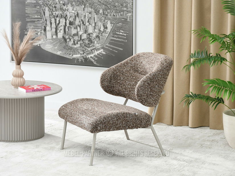 Fotelja Estrida F (bež + siva)