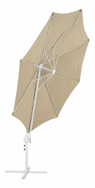 Umbrelă Savolla (gri bej + alb)