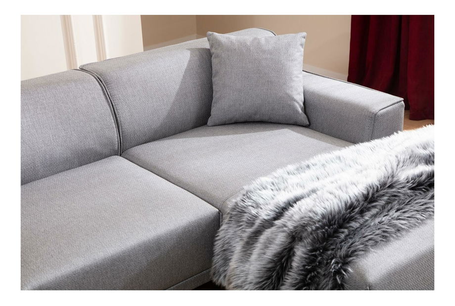 Colțar Petrafonzo (D) (gri deschis + negru)