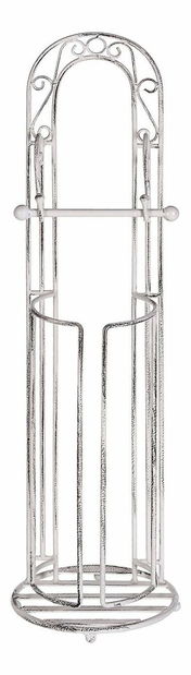 Stojan na toaletný papier Trudy (biela) 