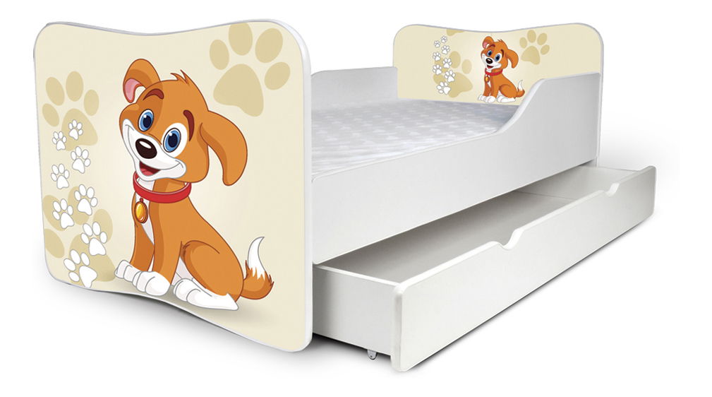 Pat pentru copii 140x70 cm Leonila 35