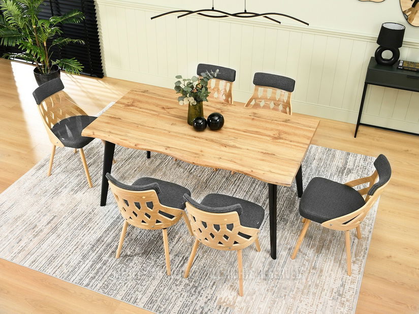 Stolica Crab (grafit + hrast)