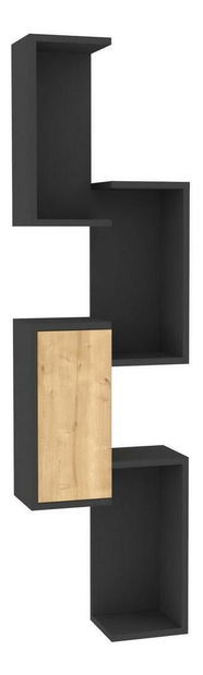 Polica Notipe 2 (antracit + dub) 