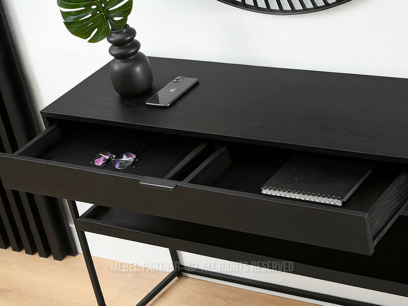 Măsuță consolă Nicamente (negru)