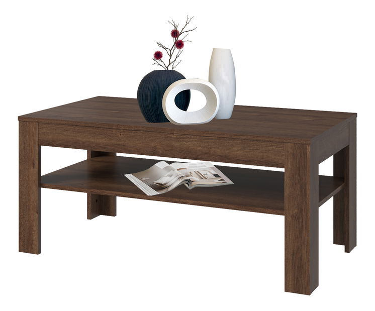 Dohányzóasztal Britt (barna tölgy)