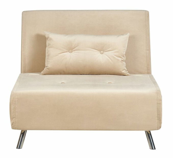 Széthúzható fotel Finnegan (bézs)