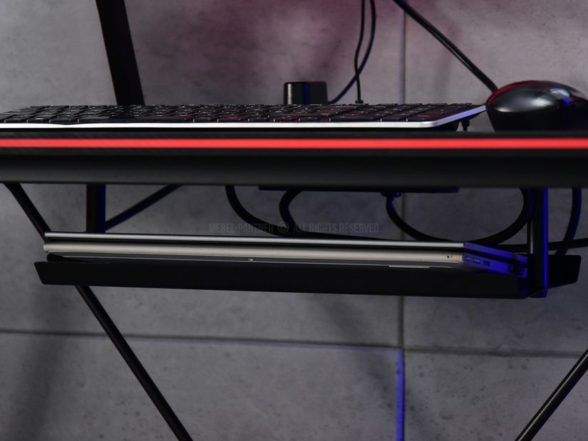 Masă PC Stigma (negru)