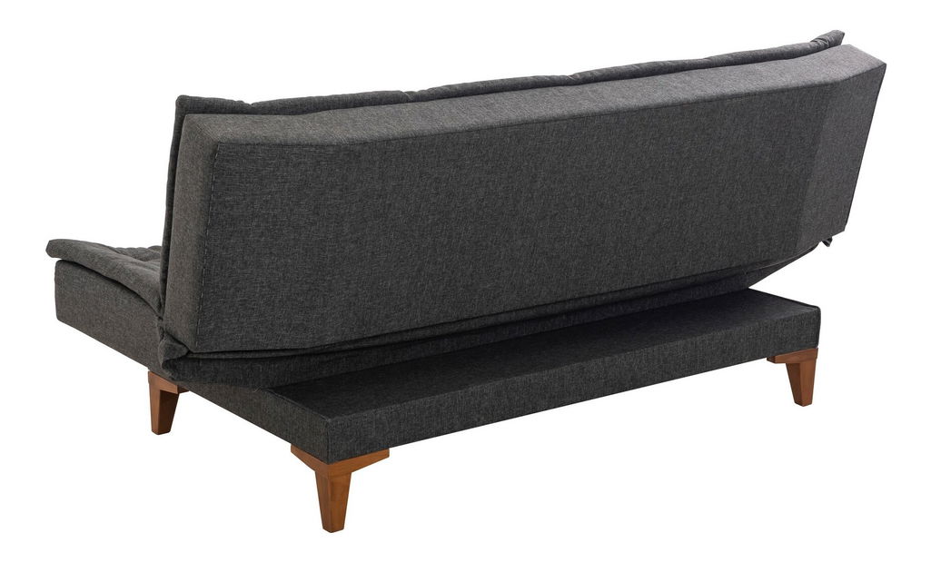 Ülőgarnitúra 3+1 Santic (antracit)