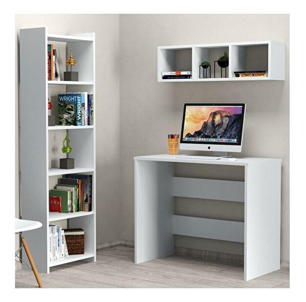 Set mobilier pentru birou Masape 3 (alb) 