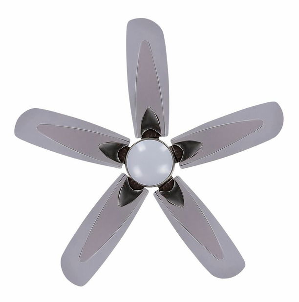 Ventilator de tavan cu iluminat Coty (argintiu)