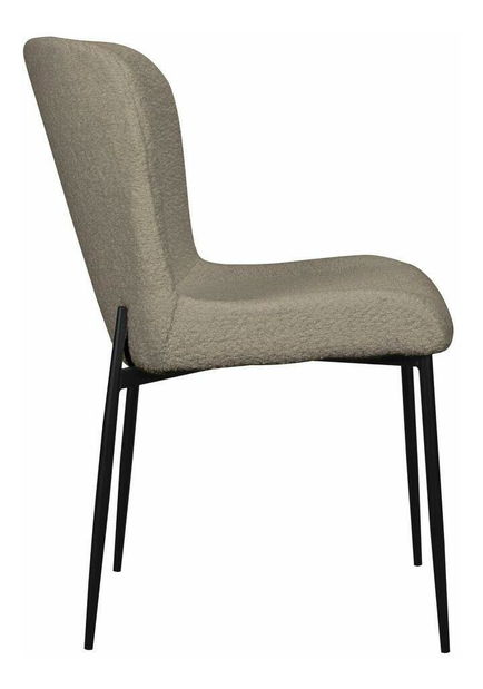 Scaun sufragerie Nebula (gri bej + negru)