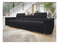 Sofa Terazuro 3 S (tamnosiva) 