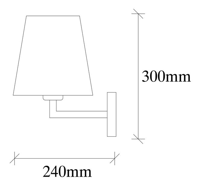 Iluminat de perete Profa 4652